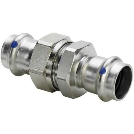 Viega Verschraubung mit SC Sanpress Inox 2360LF in LABS-frei in 42mm