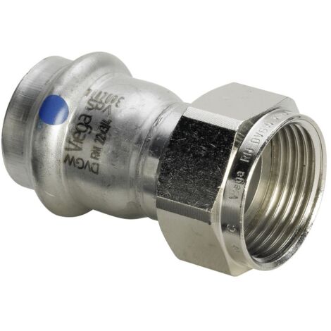 Viega Verschraubung mit SC Sanpress Inox in 2363LF in LABS-frei in 28mm x G1