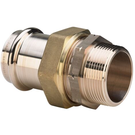 Viega Verschraubung Seapress 0365.5 in 42mm x NPT1 1/2 CuNiFe