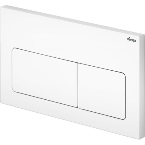 Viega Visign for Life 5 WC-Betätigungsplatte für Prevista weiß Modell 8601.1 773731