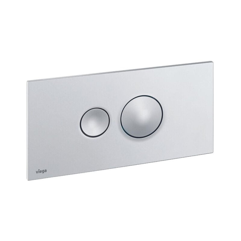 Viega - Visign for style 10 plaque de commande chrome mat élégant