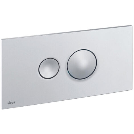 Viega Visign for style 10 plaque de commande chrome mat élégant