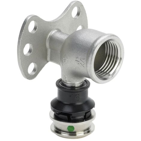 Viega Wandscheibe mit SC Raxinox 4425.5 in 20mm x Rp1/2 Stahl nichtrostend