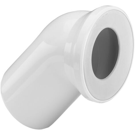 Viega WC Anschlussbogen 45 Grad 3812 in DN100 Kunststoff beige
