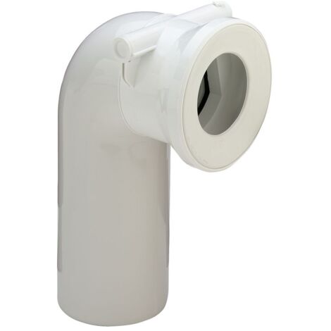 Viega WC Anschlussbogen 90 Grad 3811.5 aus Kunststoff weiss