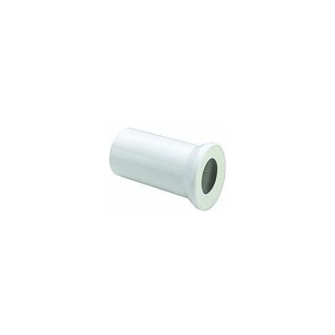 QWORK 100 mm Versatz WC Anschlussrohr Kunststoff WC Anschlussstück