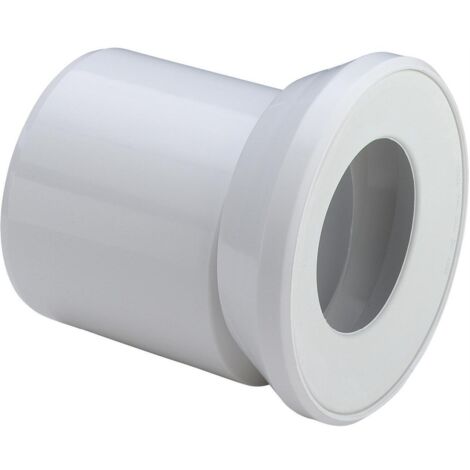 Viega WC Anschlussstutzen 3815.1 in 155mm Kunststoff weiss