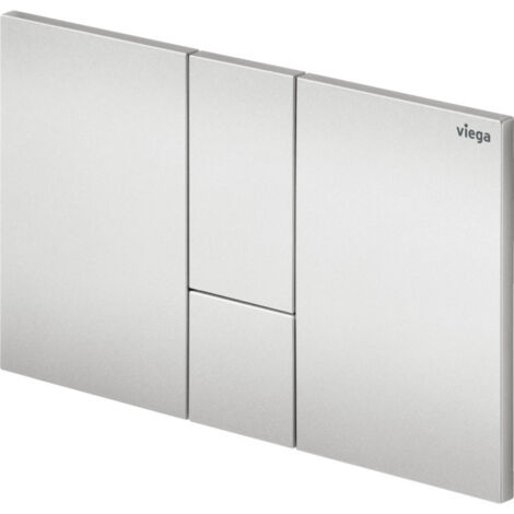 Viega WC Betätigungsplatte VfS 24 8614.1 aus Kunststoff in edelmatt