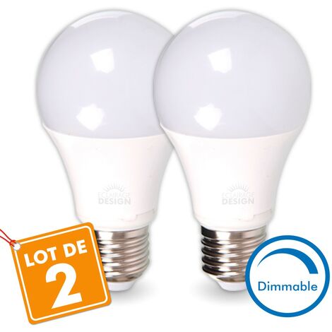 Viele 2 Led Lampen E27 13w Dimmbar Eq 75w Warmweiss 2700k Ed3866