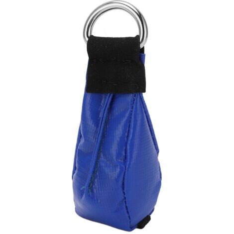 Vielseitiger Wurfsack aus Nylon für Gewichte, ideal zum Baumklettern und für Outdoor-Aktivitäten – Blau