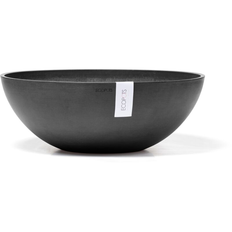 Ecopots Vienna 50 Blumentopf – L 50, 4 Cm X H 18, 5 Cm – Grau – Innen- Und Außenbereich