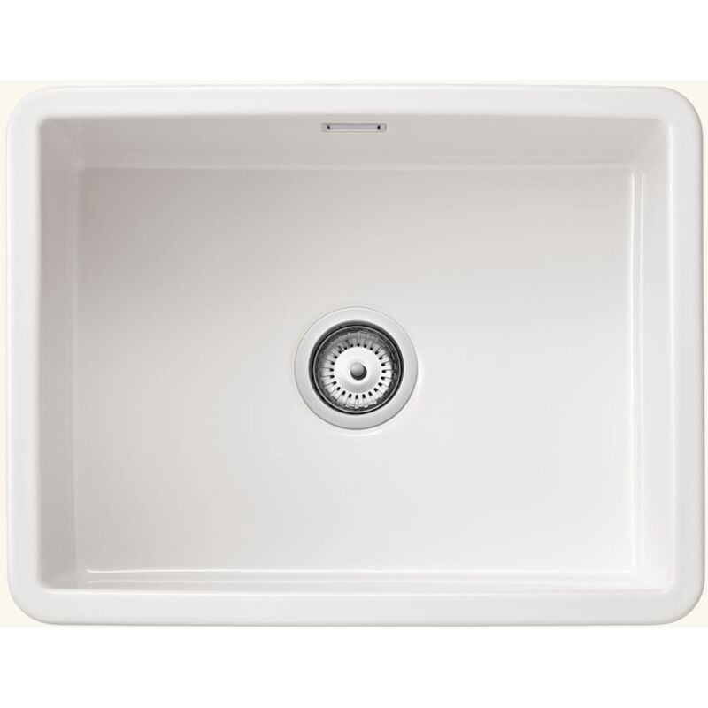 Sanindusa - vier céramique blanc valet 1 bac 60x46 cm