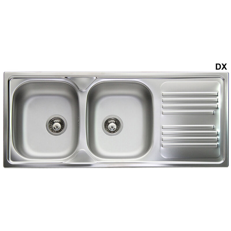 Apell - vier intégré en acier inoxydable avec 2 réservoirs