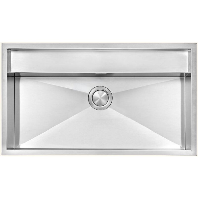 Cuisissimo - vier timbre d´office inox lisse diamante 1 bac - Inox