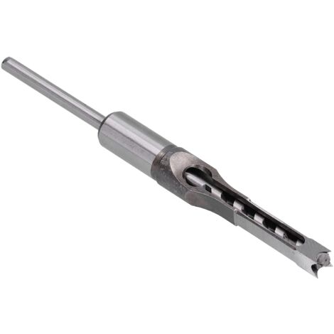 Vierkant-Holzmeißelbohrer, scharfer Vierkantlochbohrer Langlebig für Density Boards für Kunststoffe für Harthölzer(10 mm)