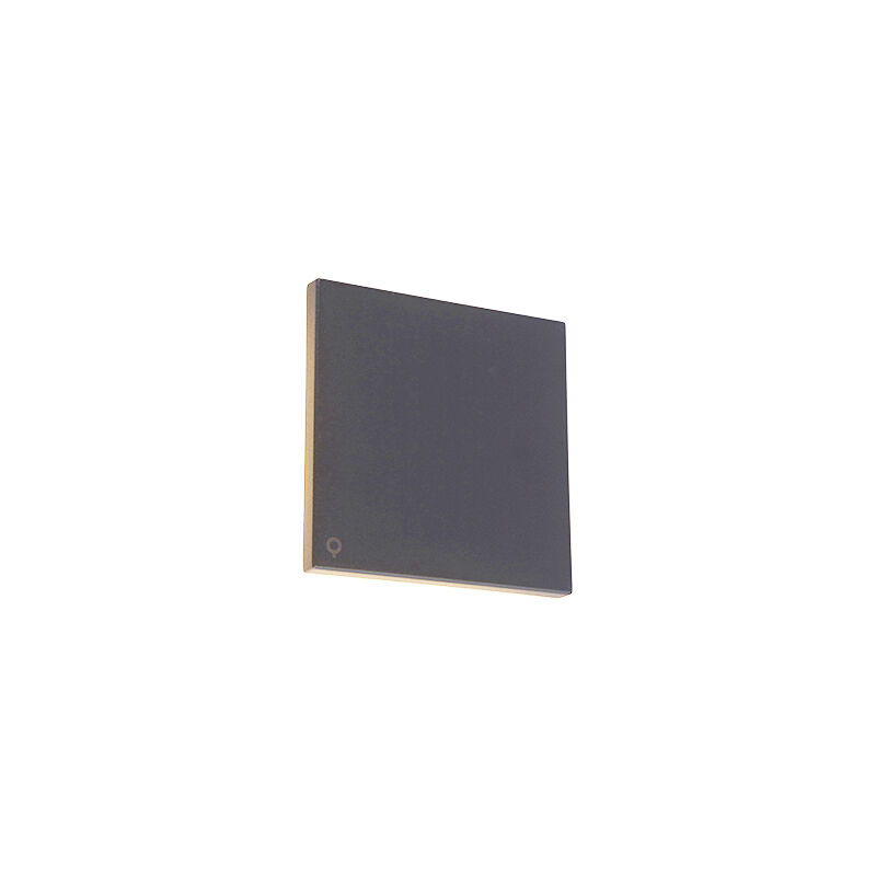 Image of Qazqa - Design Wall Light Grey&hellip;