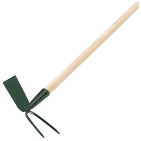 Vierkanthacke + Spikes mit Stiel 120cm 35792 flo