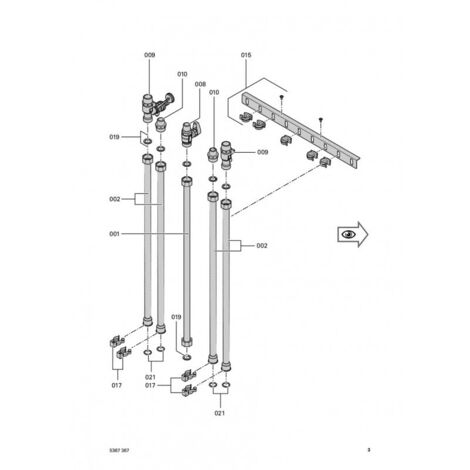 Viessmann 7348566 Anschlussset für nicht-bündigen Einbau