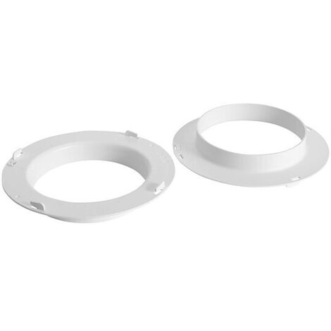 Viessmann Abluft-/Außenluft-Adapter, DN160, Farbe weiß - ZK03024