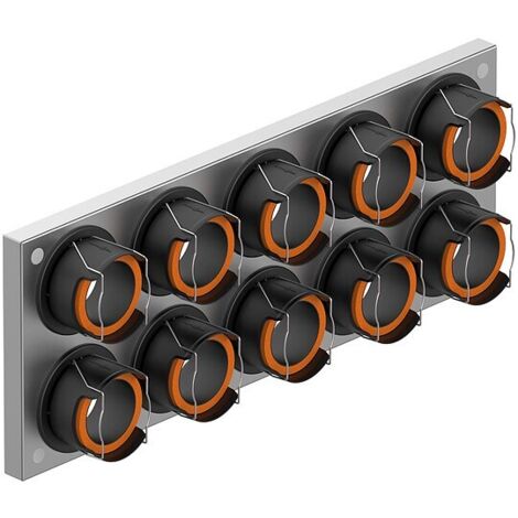 Viessmann Anschlussplatte 10-fach R75 L - 7377379