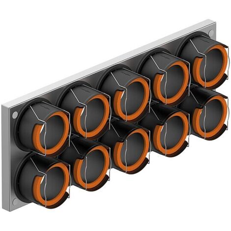 Viessmann Anschlussplatte 10-fach R90 L - 7377380