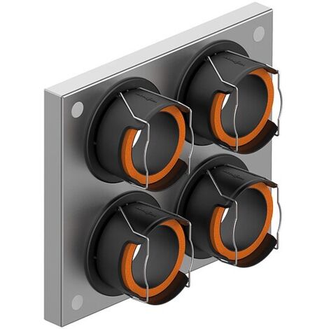 Viessmann Anschlussplatte 4-fach R75 XS - 7377370