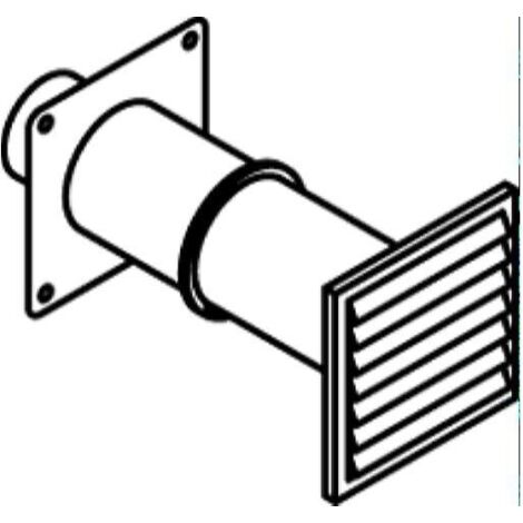 Viessmann Aussenwanddurchführung DN 180  7439114