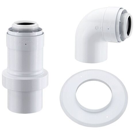 Viessmann Außenwandpaket, Ø 80/125 mm, Abgassystem aus Kunststoff (PPs, Typ B) - 7194327