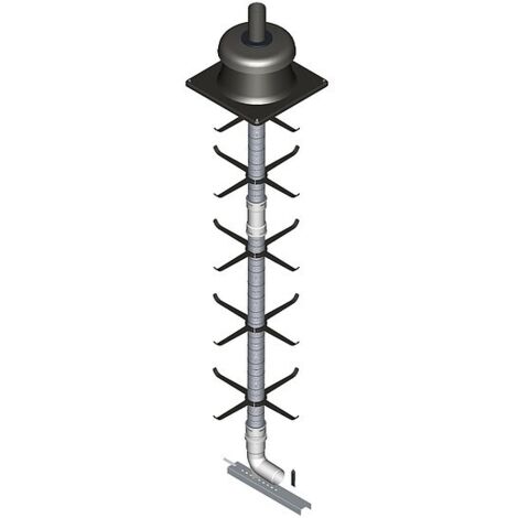 Viessmann Basispaket Schacht (flexibel), Ø 60 mm, Kunststoff (PPs, Typ B) - 7248206