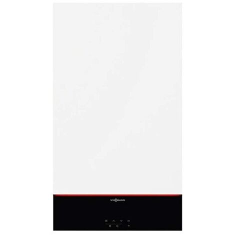 Viessmann – Chaudière murale gaz à condensation 27 kW – Écran tactile – Rendement jusqu'à 98 % – Compatible gaz naturel et GPL - 100-W