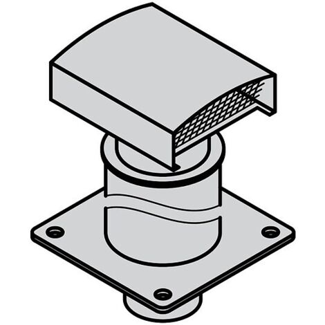 Viessmann Dachdurchführung (Schrägdach) DN160, Edelstahl - 9562054
