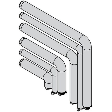 Viessmann Hydraulisches Anschluss-Set für einen Heiz-/Kühlkreis - Aufputzinstallation nach links - ZK06059