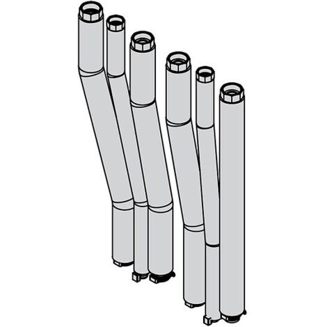 Viessmann Hydraulisches Anschluss-Set für einen Heiz-/Kühlkreis - Aufputzinstallation nach oben - ZK06058