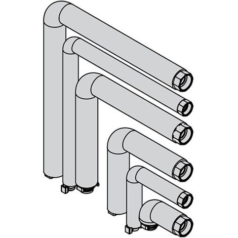 Viessmann Hydraulisches Anschluss-Set für einen Heiz-/Kühlkreis - Aufputzinstallation nach rechts - ZK06060