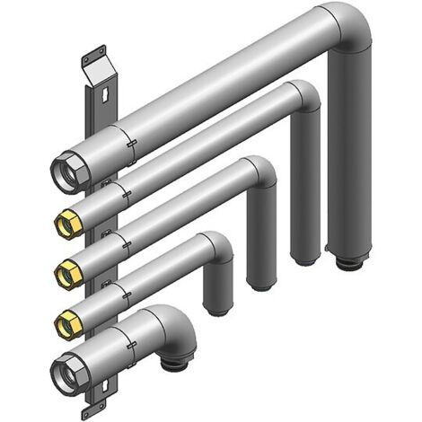 Viessmann Hydraulisches Anschluss-Set für einen Heizkreis - Aufputzinstallation nach links/rechts - ZK02959