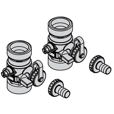 Viessmann Kugelhahn-Set Ø28 - G1 1/4 - ZK06057