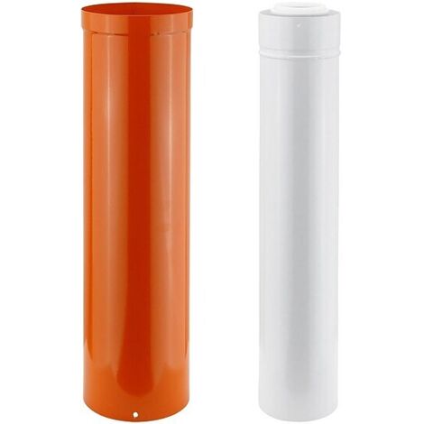 Viessmann Überdach-Verlängerung Ø 60/100 Kunststoff - Farbe rot - Länge 1 m