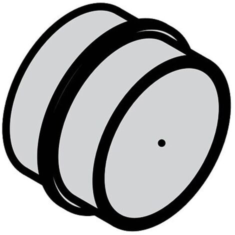 Viessmann Verbindungsstück DN125, aus Stahlblech, verzinkt - 7249103