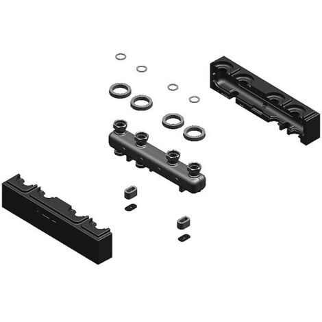 Viessmann Verteiler 2-fach Cool/Heat Divicon - Verteilerbalken für 2 Divicons - 7986761