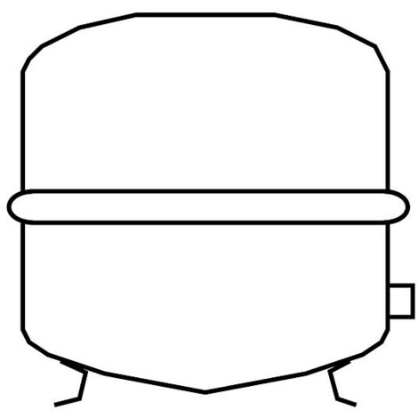 Viessmann Vitoset Membran-Druckausdehnungsgefäß H 80 weiß für Heizung - 7938087