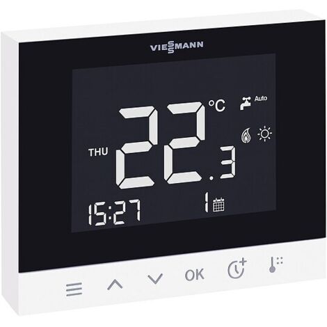 Viessmann Vitotrol 100-EH für Vitocal - Funk-Fernbedienung mit integriertem Raumtemperatursensor - 7979559