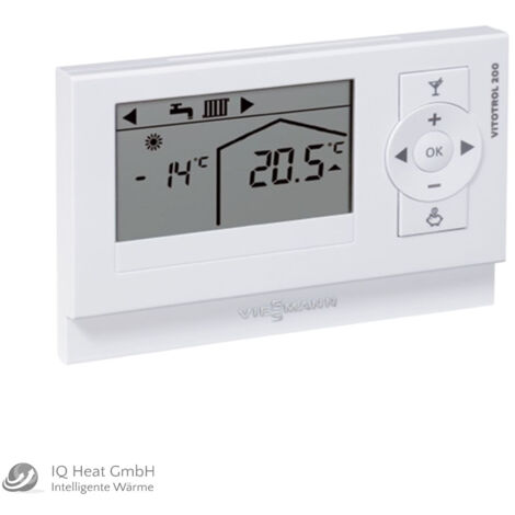 Viessmann Vitotrol 200-A, zur Einstellung für einen Heizkreis, Z008341