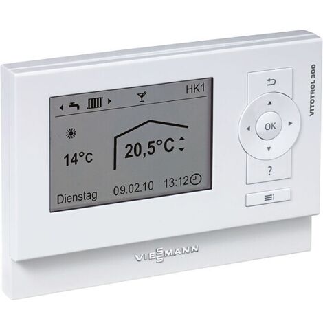 Viessmann Vitotrol 300-A - Fernbedienung zur Einstellung für einen oder bis zu drei Heizkreisen - Z008342