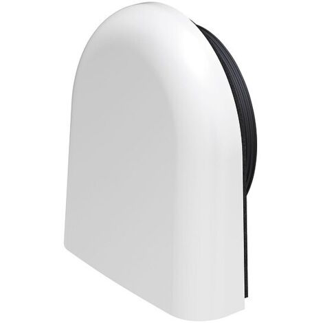 Viessmann Wandhülse rund mit Außenwandblende - ZK03627
