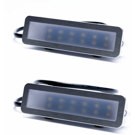 VIESTA 2x lampe de remplacement LED 1,5W blanc froid pour hotte îlot Viesta VDI90230EG avec câble, projecteur et éclairage LED