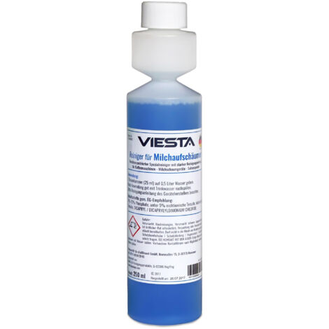 Viesta detergente liquido per montalatte o distributore di panna 250 ml - macchina da caffè automatica e macchina da caffè