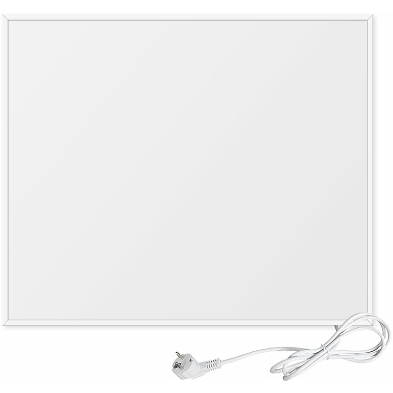 Viesta F300 Infrarotheizung Carbon Crystal neueste Technologie Heizpaneel Heizk/örper Heizung Heating Panel ultraflache Wandheizung Wei/ß 300 Watt TH12 Thermostat