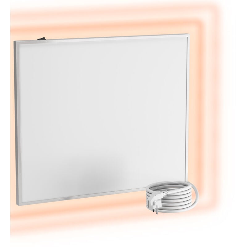 F300 Chauffage Infrarouge Chauffage Mural – Chauffage Infrarouge de 300 Watts sans Thermostat – Panneau Infrarouge pour Montage Mural – Radiateur