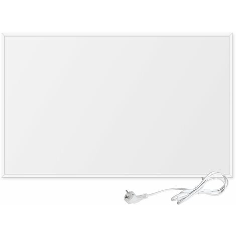 Viesta F600 Panel Radiador de infrarrojos Carbon Crystal (última tecnología) Calefacción ultradelgado Blanco de 600W