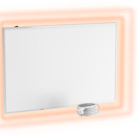VIESTA® F600 Riscaldamento Infrarosso Riscaldamento a Parete – Riscaldatore Infrarosso da 600 Watt senza Termostato – Pannello Infrarosso per Montaggio a Parete – Radiatore Infrarosso per Riscaldament